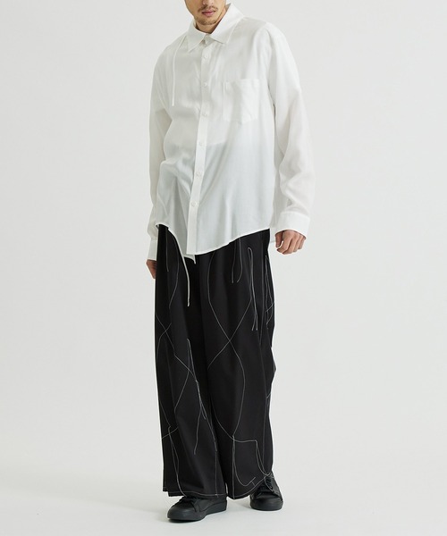 sulvam(サルバム)の「【sulvam / サルバム】MT-B06-010 L/S SHIRT(シャツ/ブラウス・メンズ・ホワイト/ブラック・S/M)」の17枚目の写真