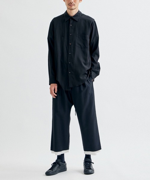 sulvam(サルバム)の「【sulvam / サルバム】MT-B06-010 L/S SHIRT(シャツ/ブラウス・メンズ・ホワイト/ブラック・S/M)」の21枚目の写真