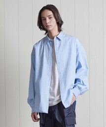 H BEAUTY&YOUTH定価3.5万春夏デニムシャツ24AW 24AW】H BEAUTY&YOUTH アイスウォッシュデニムシャツ Lサイズ