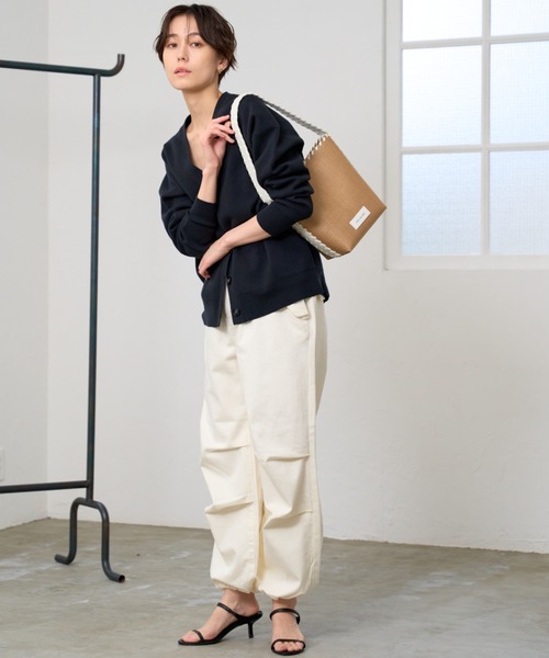 BARNYARDSTORM（バンヤードストーム）の「BARNYARDSTORM / 【ADD CULUMN】ワンハンドルバッグ（ショルダーバッグ・レディース・ネイビー/ホワイト・FREE）」の9枚目の写真