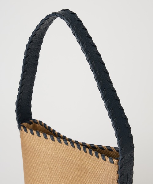 BARNYARDSTORM（バンヤードストーム）の「BARNYARDSTORM / 【ADD CULUMN】ワンハンドルバッグ（ショルダーバッグ・レディース・ネイビー/ホワイト・FREE）」の16枚目の写真