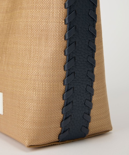 BARNYARDSTORM（バンヤードストーム）の「BARNYARDSTORM / 【ADD CULUMN】ワンハンドルバッグ（ショルダーバッグ・レディース・ネイビー/ホワイト・FREE）」の15枚目の写真