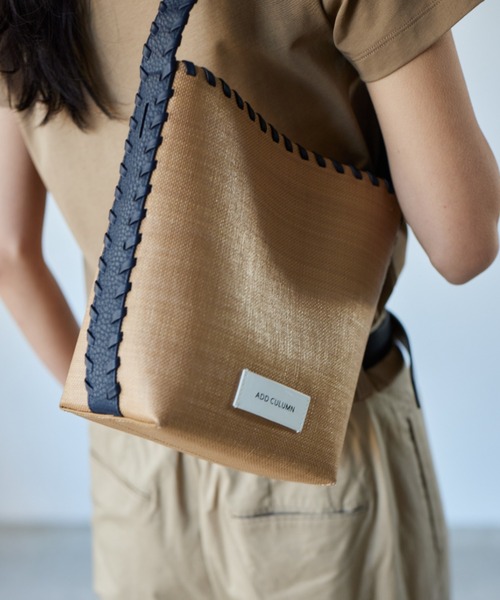 BARNYARDSTORM（バンヤードストーム）の「BARNYARDSTORM / 【ADD CULUMN】ワンハンドルバッグ（ショルダーバッグ・レディース・ネイビー/ホワイト・FREE）」の21枚目の写真