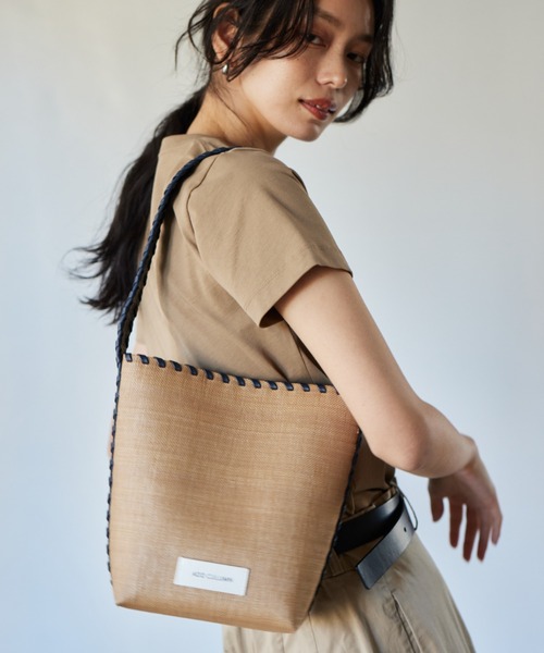 BARNYARDSTORM（バンヤードストーム）の「BARNYARDSTORM / 【ADD CULUMN】ワンハンドルバッグ（ショルダーバッグ・レディース・ネイビー/ホワイト・FREE）」の22枚目の写真