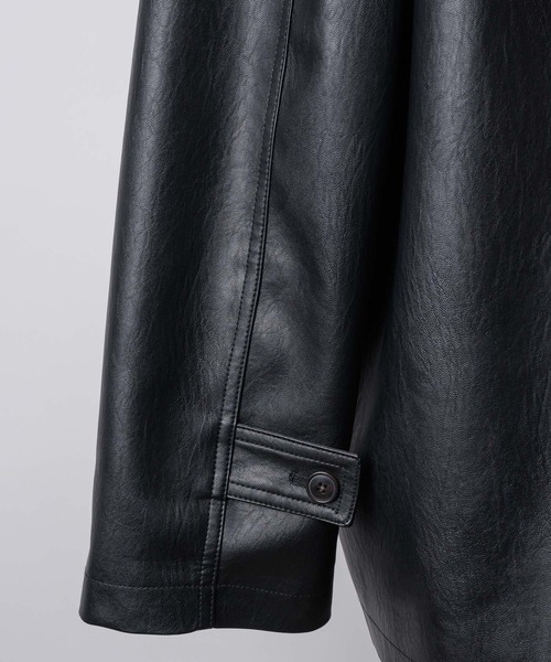 GIUNON（ジウノン）の「leather jacket / レザージャケット（その他アウター・レディース・ブラック・FREE）」の11枚目の写真