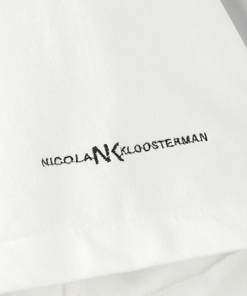 JANE SMITH / JOHN SMITH（ジェーンスミスジョンスミス）の「＜JANE SMITH＞NICOLA KLOOSTERMAN ABSTRACT/Tシャツ（Tシャツ/カットソー・レディース・ホワイト・M）」の6枚目の写真