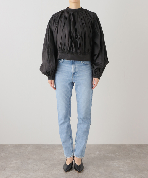 SEEALL(シーオール)の「【SEEALL / シーオール】BOHEMIAN TOP:ブラウス(シャツ/ブラウス・レディース・ブラック・MEDIUM)」の2枚目の写真