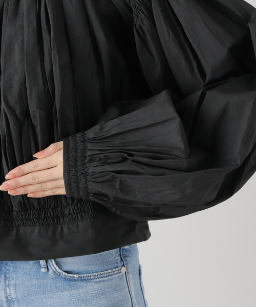 SEEALL(シーオール)の「【SEEALL / シーオール】BOHEMIAN TOP:ブラウス(シャツ/ブラウス・レディース・ブラック・MEDIUM)」の9枚目の写真