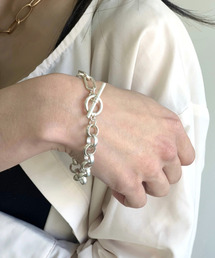SILVER BULLET | 『SBLT』ユニセックス チェーンデザインブレスレット(ブレスレット)