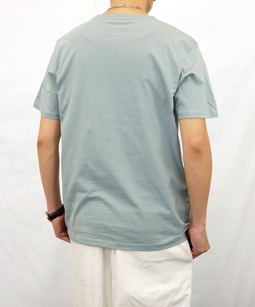 Burner(バーナー)の「【GROOVY STORE】フォトプリント半袖クルーTシャツ(Tシャツ/カットソー・メンズ・モカ/ブルーグラス/スミクロ/ピンク/ブラック/ネイビー/ホワイト/スモーキーグリーン系/ホワイト系その他2/ホワイト系その他3/ブラック系その他2/グレイッシュブルー・M/L/LL)」の15枚目の写真