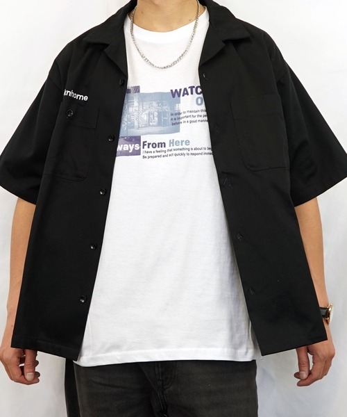 Burner(バーナー)の「【GROOVY STORE】フォトプリント半袖クルーTシャツ(Tシャツ/カットソー・メンズ・モカ/ブルーグラス/スミクロ/ピンク/ブラック/ネイビー/ホワイト/スモーキーグリーン系/ホワイト系その他2/ホワイト系その他3/ブラック系その他2/グレイッシュブルー・M/L/LL)」の22枚目の写真