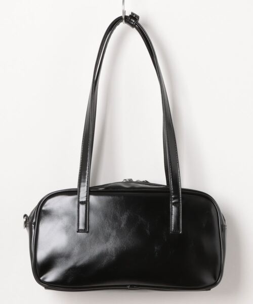 LOWRYS FARM（ローリーズファーム）の「ワイドボストンバック  102047（ハンドバッグ・レディース・ブラック/アイボリー・FREE）」の13枚目の写真