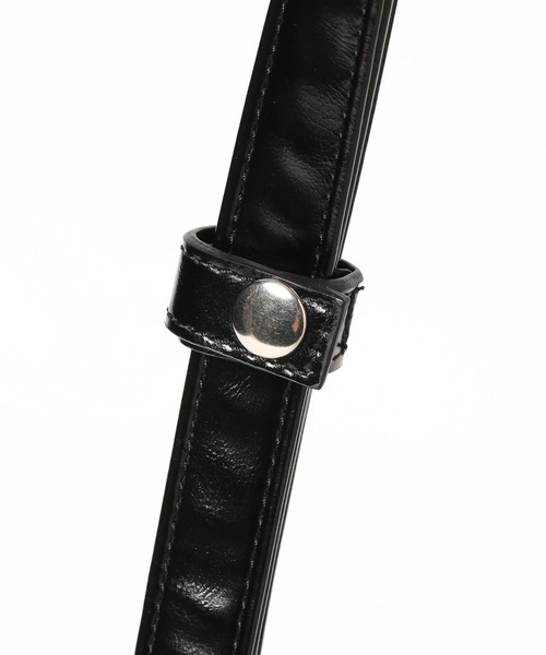 LOWRYS FARM（ローリーズファーム）の「ワイドボストンバック  102047（ハンドバッグ・レディース・ブラック/アイボリー・FREE）」の5枚目の写真