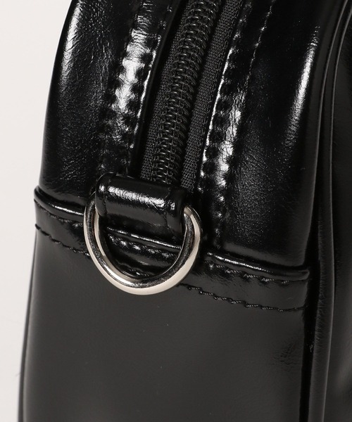 LOWRYS FARM（ローリーズファーム）の「ワイドボストンバック  102047（ハンドバッグ・レディース・ブラック/アイボリー・FREE）」の4枚目の写真