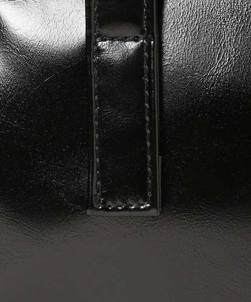 LOWRYS FARM（ローリーズファーム）の「ワイドボストンバック  102047（ハンドバッグ・レディース・ブラック/アイボリー・FREE）」の14枚目の写真