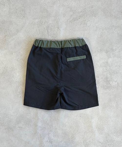 BIG FIELD（ビッグフィールド）の「ナイロン切り替えショーツ（80～150cm）（その他パンツ・キッズ・ネイビー/ベージュ/チャコール/パープル/カーキ・90/100/110/120/130/140/150/80/95）」の8枚目の写真