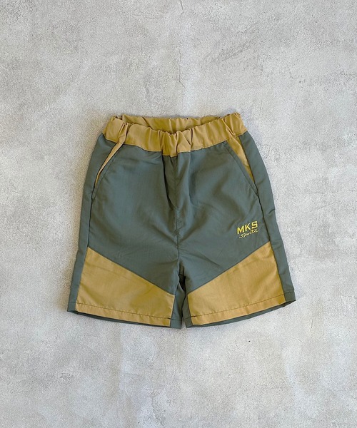 BIG FIELD（ビッグフィールド）の「ナイロン切り替えショーツ（80～150cm）（その他パンツ・キッズ・ネイビー/ベージュ/チャコール/パープル/カーキ・90/100/110/120/130/140/150/80/95）」の15枚目の写真