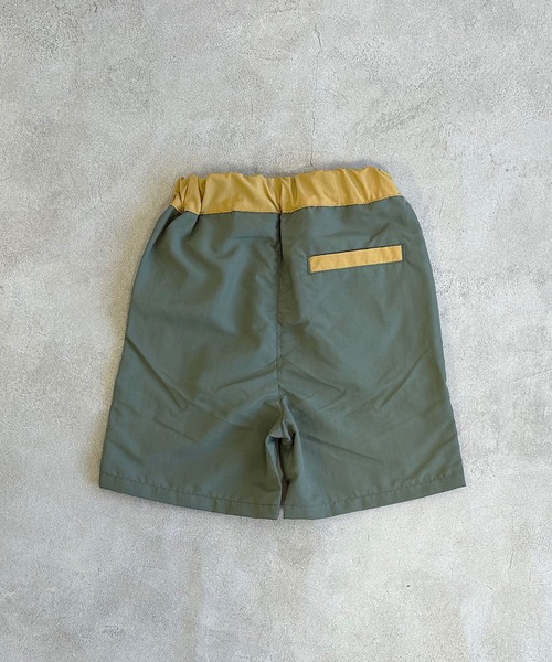 BIG FIELD（ビッグフィールド）の「ナイロン切り替えショーツ（80～150cm）（その他パンツ・キッズ・ネイビー/ベージュ/チャコール/パープル/カーキ・90/100/110/120/130/140/150/80/95）」の16枚目の写真