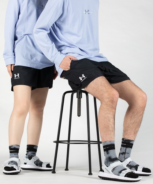 UNDER ARMOUR（アンダーアーマー）の「【使用禁止】UAウーブン バレーショーツ（ライフスタイル/メンズ）（その他パンツ・メンズ・ブラック・M/XXL/S/XL/L）」の7枚目の写真