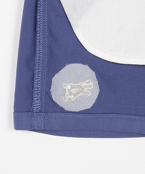 kladskap（クレードスコープ）の「カブトムシワンポイント5分丈シェフパンツ（チノパンツ・キッズ・ベージュ/チャコール/ライラック・100cm/120cm/130cm/110cm/80ｃｍ/90cm）」の15枚目の写真