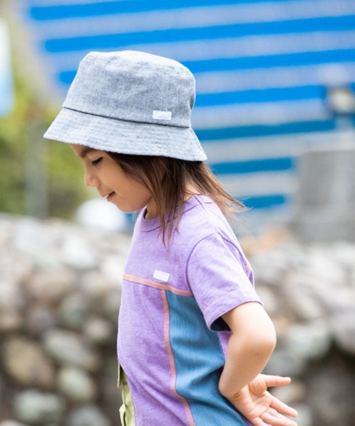 zuppa di zucca（ズッパ デ ズッカ）の「バケットハット（ハット・キッズ・ネイビー/グレー・L/M）」の2枚目の写真