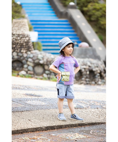 zuppa di zucca（ズッパ デ ズッカ）の「バケットハット（ハット・キッズ・ネイビー/グレー・L/M）」の6枚目の写真