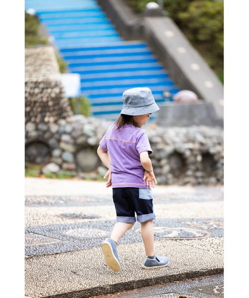 zuppa di zucca（ズッパ デ ズッカ）の「バケットハット（ハット・キッズ・ネイビー/グレー・L/M）」の7枚目の写真