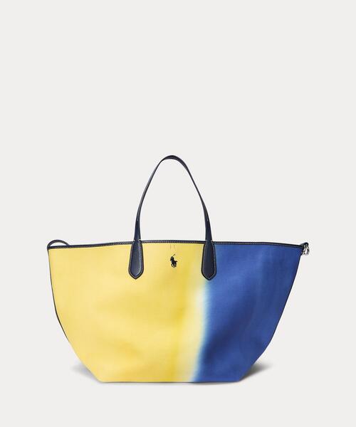 Ralph Lauren ★ キャンバス ラージ ベルポート トートバッグ Canvas Large Bellport Tote for Women | Ralph Lauren® SA