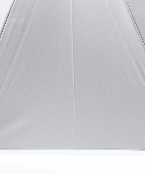 BAYFLOW（ベイフロー）の「[毎日使える]インサイドカラー晴雨兼用傘50cm（長傘・レディース・オフホワイト/グレー・0）」の12枚目の写真