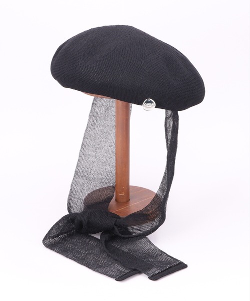 CA4LA（カシラ）の「CF PELMENI（ハンチング/ベレー帽・レディース・ブラック/ネイビー/ホワイト・ONESIZE）」の2枚目の写真