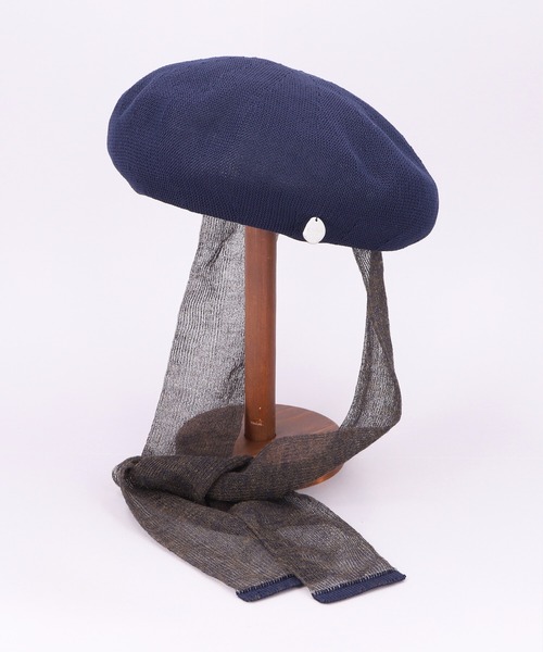 CA4LA（カシラ）の「CF PELMENI（ハンチング/ベレー帽・レディース・ブラック/ネイビー/ホワイト・ONESIZE）」の14枚目の写真