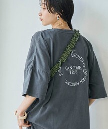 ピグメントプリントビッグTシャツ