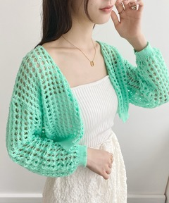 セール】【AMOMENTO / アモーメント】 COTTON ニットベスト
