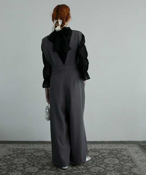 BONLECILL noir（ボンルシールノワール）の「【BONLECILL noir】サテンリボンヘアクリップ（バレッタ/ヘアクリップ・レディース・ベージュ/オフホワイト/ブラック・FREE）」の16枚目の写真