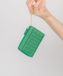 Rivel（リヴェル）の「【Pua Moena/ピュアモエナ】イタリアン シープスキン メッシュ マルチキーケース キーケース　コインケース（コインケース）」