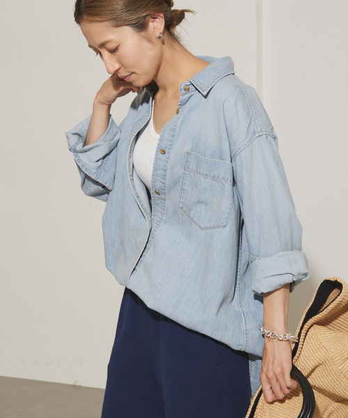 FRAMeWORK（フレームワーク）の「ライトオンスデニムシャツ（シャツ