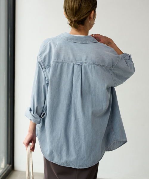 FRAMeWORK（フレームワーク）の「ライトオンスデニムシャツ（シャツ