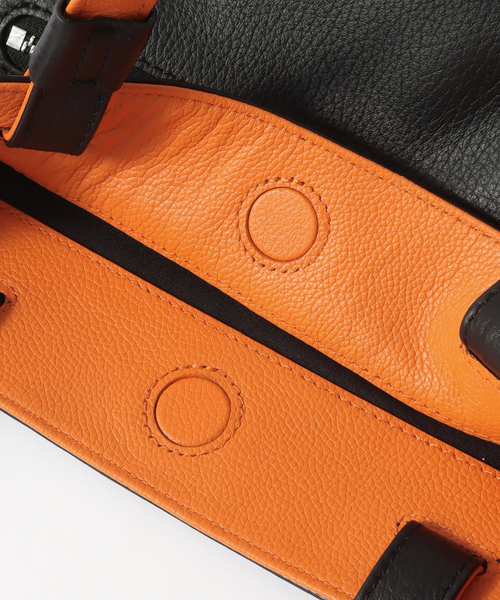 SEEKER（シーカー）の「SEEKER COW LEATHER コンビトート　SKBPL02（トートバッグ・メンズ・ベージュ/オレンジ/ブラック・FREE）」の16枚目の写真