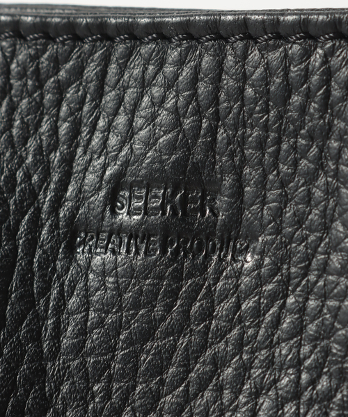 SEEKER（シーカー）の「SEEKER COW LEATHER コンビトート　SKBPL02（トートバッグ・メンズ・ベージュ/オレンジ/ブラック・FREE）」の18枚目の写真