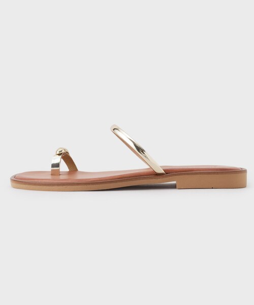 GALLEST（ギャレスト）の「◆【NICOLAS LAINAS】フラットサンダル（サンダル・レディース・ブラック/ブラウン系・45/35）」の5枚目の写真