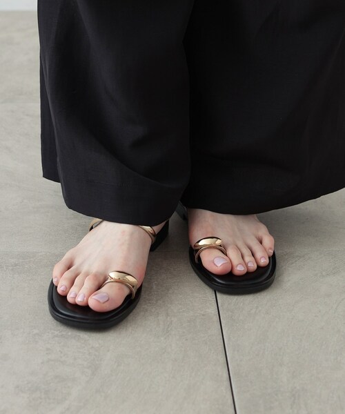 GALLEST（ギャレスト）の「◆【NICOLAS LAINAS】フラットサンダル（サンダル・レディース・ブラック/ブラウン系・45/35）」の14枚目の写真