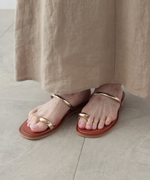 GALLEST（ギャレスト）の「◆【NICOLAS LAINAS】フラットサンダル（サンダル・レディース・ブラック/ブラウン系・45/35）」の9枚目の写真