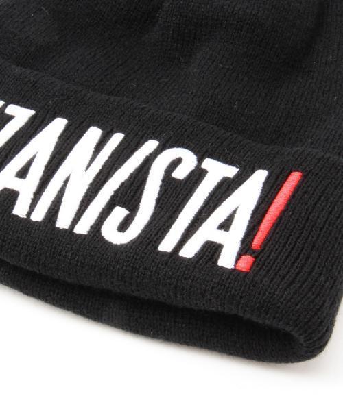 Ray BEAMS（レイビームス）の「PIZZANISTA / ニットCAP（ニットキャップ/ビーニー・レディース・ブラック・ONE SIZE）」の4枚目の写真