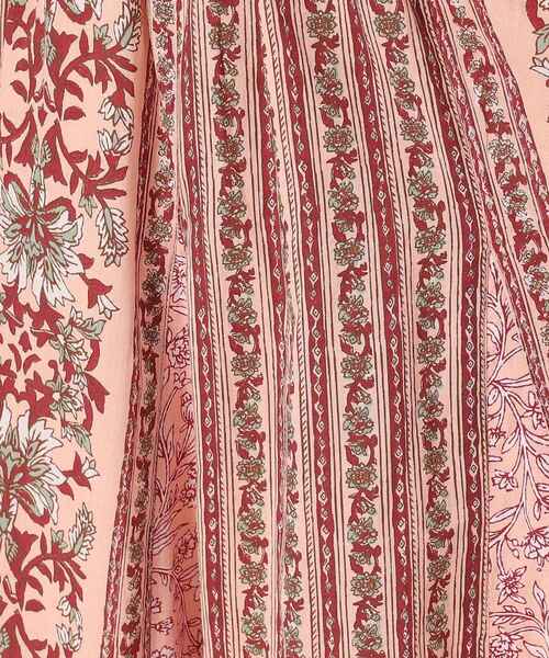 SHOO・LA・RUE（シューラルー）の「◆【洗える/インド綿100％】ふんわり軽やか 花柄プリントギャザースカート（スカート・レディース・グリーン系その他3/ブルー系その他7/ブルーグリーン/ピンク系1・00）」の20枚目の写真