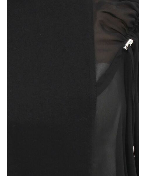 MURUA(ムルーア)の「ドッキングオーバーTシャツ(Tシャツ/カットソー・レディース・ホワイト/ブラック・FREE)」の21枚目の写真