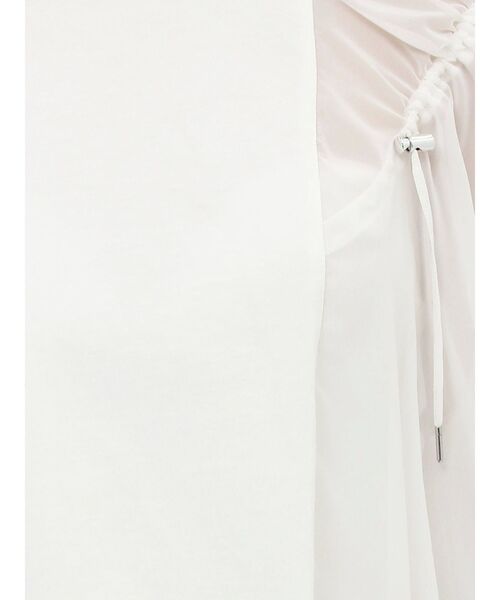 MURUA(ムルーア)の「ドッキングオーバーTシャツ(Tシャツ/カットソー・レディース・ホワイト/ブラック・FREE)」の22枚目の写真