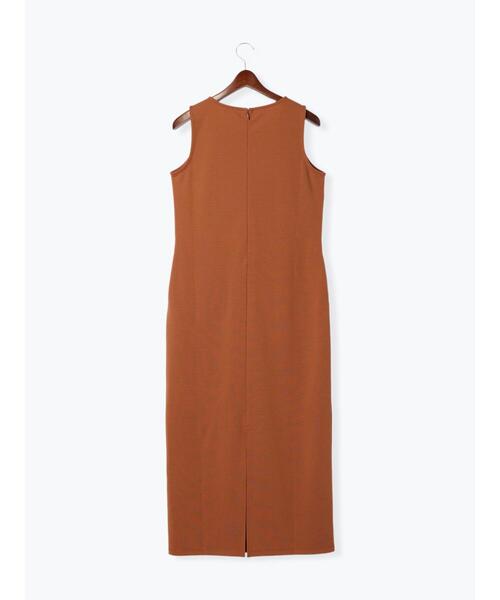 Te chichi（テチチ）の「コクーンマキシワンピース（ワンピース・レディース・オリーブ/ブラック/ブラウン・F）」の18枚目の写真