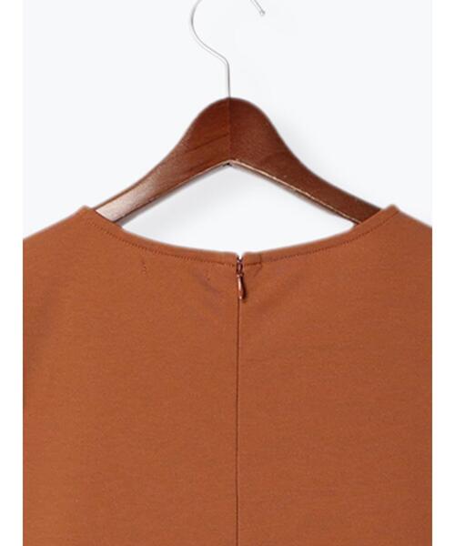 Te chichi（テチチ）の「コクーンマキシワンピース（ワンピース・レディース・オリーブ/ブラック/ブラウン・F）」の22枚目の写真