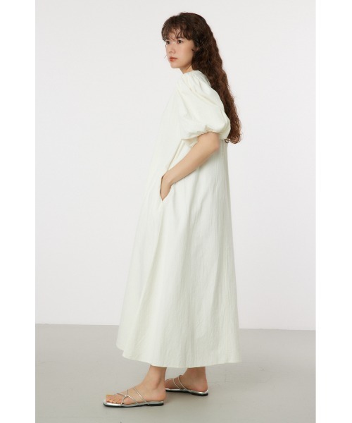 RODEO CROWNS WIDE BOWL(ロデオクラウンズワイドボウル)の「ボリュームスリーブワンピース(ワンピース・レディース・ブラック/ライム/アイボリー・FREE)」の12枚目の写真