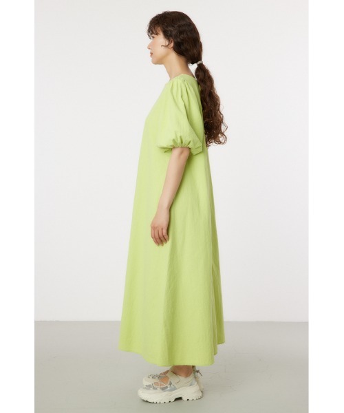 RODEO CROWNS WIDE BOWL(ロデオクラウンズワイドボウル)の「ボリュームスリーブワンピース(ワンピース・レディース・ブラック/ライム/アイボリー・FREE)」の20枚目の写真